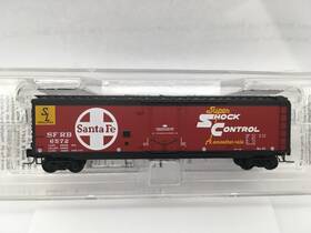 50700290 Micro-trains 695140015757 Z Scale Mtl Atsf - Santa Fe 50ft Box Car #6572