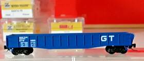 Zz-20 Micro-trains 695140021635 Z Gauge 50ft Gondola Fishbelly Side Grand Trunk Western
