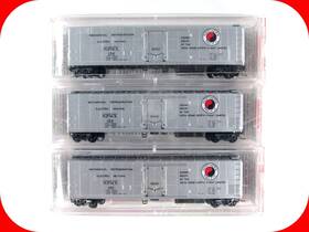 6915 Micro Trains 695140029389 N Scale Northern Pacific Reefer 3-pk - Npmx 152 154 156