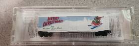 50700420 Micro-trains 695140032174 Z Scale Merry Christmas Mouse Hicube 60ft Box Car 2009 -micro