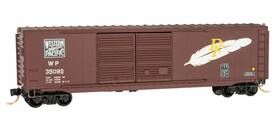 Micro-trains 695140053421 Western Pacific 50ft Standard Boxcar With Load Mtl #037 00 150 N Scale