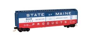 03100472 Micro-trains 695140053469 Bangor And Aroostook 50ft Standard Single Door Boxcar N Scale