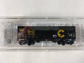 234920 Micro-trains 695140053919 N Scale Mtl 055 00 511 Baltimore And Ohio B&o Hopper With Load