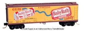 4093 Micro-trains 695140054794 N Scale Mtl 049 00 710 Nestle Baby Ruth Nadx Wood Ice Reefer