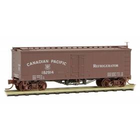 Micro-trains 695140062461 Canadian Pacific 36ft Wood Sheathed Ice Reefer Micro-train Mtl#058 00 250 N Scale