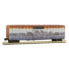 Micro-trains 695140068128 Railbox 50ft Ribside Boxcar Pearl Harbor Day Graffiti Mtl #025 44 017 N Scale
