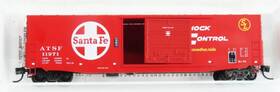 11971 Micro-trains 695140075430 180 00 240 Atsf Santa Fe 50ft Standard Boxcar 10ft Single Door #11971