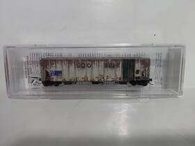 Micro-trains 695140076802 N Scale 3 Bay Covered Hopper Iowa Chicago And Eastern 099 44 160