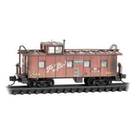 Micro-trains 695140081332 N Scale Micro-trains Mtl #100 44 580 Frisco 36ft Riveted Steel Caboose Weathered