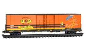 Micro-trains 695140083299 B&p Buffalo And Pittsburgh 60ft Boxcar 35th Anniversary #102 00 230 N
