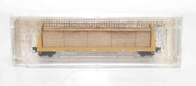 52700081 Micro-trains 695140089055 Z Mtl 60ft Bulkhead Flatcar W Wood Load Ttpx Rd# 804610