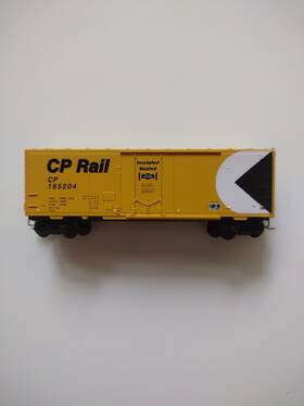 165204 Micro-trains 74010 N Scale Cp Rail 40ft Standard Box Car Rd#165204 Vintage
