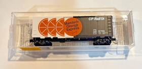 74020 Micro-trains #74020 40ft Standard Box Car Cp Rail Inch Mandarin Orange Express
