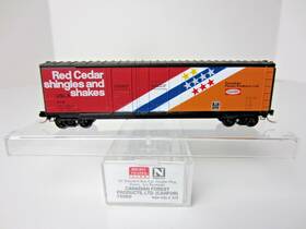 75060 Micro-trains Mtl 50ft Canadian Forest Products Box Car #474 Free Ship