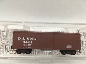 80000050 Micro-trains Nn3 Scale Mtl D&sng Durango And Silverton Box Car #3401