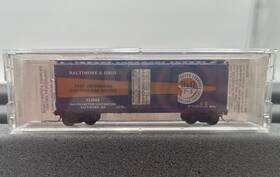 923950 Micro-trains B&o Fttime Saver Serviceft Special Run 40ft Standard Box Car #923950