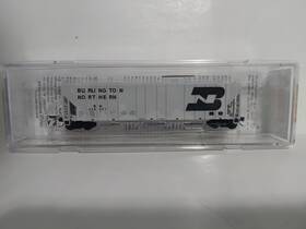 Micro-trains 93020 N Scale 3-bay Acf Covered Hopper Burlington Northern Bn