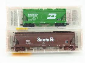 94102 Micro-trains N Scale Mtl Bnsf Merger Center Flow Hopper 2-pack Sealed