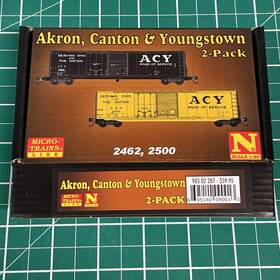 983-02-287 Micro-trains New N-scale Mt Acy 2-pack 59.95 Make Offer
