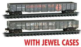Micro-trains 983 05 044 N Illinois Central Gulf Weathered Gondola 2pk - New