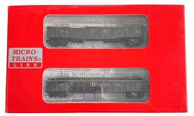 98308069 Micro-trains N Scale 983 08 069 Baltimore And Ohio B&o Covered Gondola 2-pack