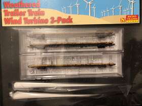 Micro-trains 993 01 390 N Weathered Trailer Train 3-pack Wind Turbine Blades New