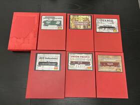 99300001 Micro-trains N Scale Empty Four Car Runner Box S Lot Of 7 99300001 Micro-trains N Scale Empty Four Car Runner Box S Lot Of 7