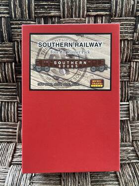 Micro-trains 99300022 New Rare Micro-trains Line Southern Railway Four Car Runner Pack