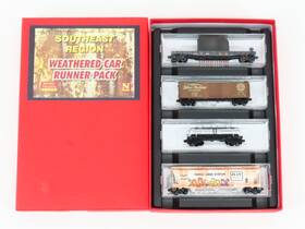 99305020 Micro-trains N Scale Mtl Southeast Region 4-pack Weathered And Graffiti