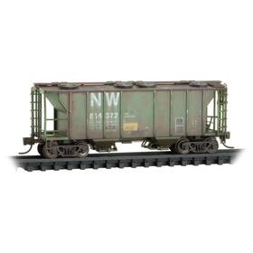09544110 Micro-trains Line N Scale Norfolk And Western Covered Hopper #514372