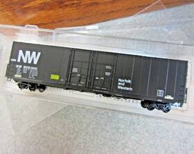 102040 Micro-trains Line Mtl Norfolk And Western 605000 60ft Exc.hgt Rivet Side Box Mib 1998