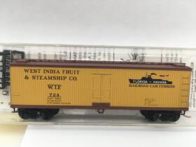49510 Micro-trains Line N Scale Mtl West India Florida-havana 40ft Wood Reefer #724 49510 Micro-trains Line N Scale Mtl West India Florida-havana 40ft Wood Reefer #724