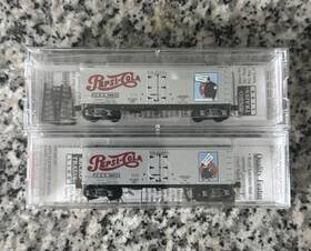 58580 Micro-trains Line 58570 Mtl And Pepsi Cost Nickel Worth A Dime Set