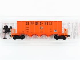12500040 Micro-trains Line 695140014576 N Scale Mtl Gihx Gifford-hill 3-bay Ortner Hopper #2023