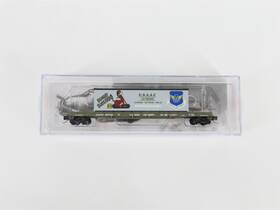 52400106 Micro-trains Line 695140048021 Z Mtl Usaac Air Corps Inch Bungay Buckaroo Flat Car With Load