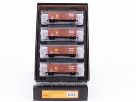 99300158 Micro-trains Line 695140070978 N Mtl Cp Canadian Pacific Grain 40ft Box Cars 4-pack