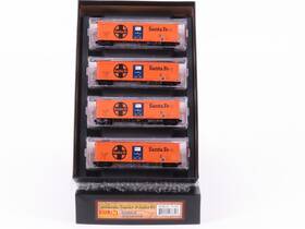 99300167 Micro-trains Line 695140073306 N Scale Mtl Sfrp Atsf Santa Fe 51ft Mech Reefers 4-pack