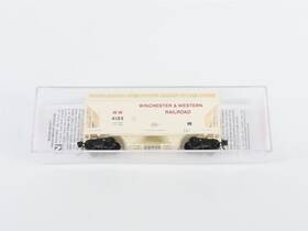 09200570 Micro-trains Line 695140083237 N Mtl Ww Winchester And Western 2-bay Covered Hopper #4123