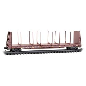 05400431 Micro-trains Line 695140088003 N Norfolk Southern Sou Ns 61ft Bulkhead Flatcar Freight Car