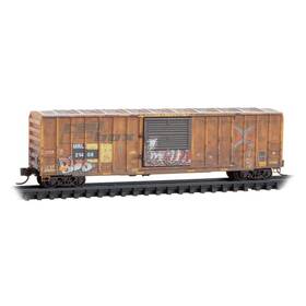 02544438 Micro-trains Line 695140089109 N Montana Rail Link Mrl Railbox Weathered 50ft Boxcar