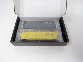 98302287 Micro-trains Line 695140090013 Mtl N Akron Canton And Youngstown Acy 50ft Boxcar Freight Set