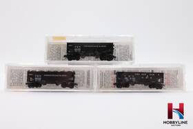 57070 Micro-trains Line 86010 3 N Scale Chesapeake And Ohio 33ft Twin Bay Hoppers