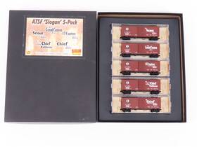 99301410 Micro-trains Line N Scale Mtl Atsf Santa Fe Inch Slogan 40ft Box Cars 5-pack