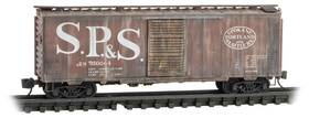 02044850 Micro-trains Line Mtl N-scale 40ft Box Car Spokane Portland And Seattle/bn #950064