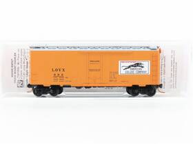 02100190 Micro-trains Line Mtl N Scale Lovx American Colloid Co. 40ft Box Car #990 02100190 Micro-trains Line Mtl N Scale Lovx American Colloid Co. 40ft Box Car #990