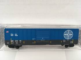 02500470 Micro-trains Line Mtl N Scale Special Run Pan Am Railway 50ft Box Car Mec 31879 Nsc 08-05