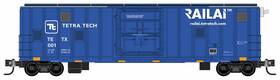 02700510 Micro-trains Line Mtl # Tetra Tech 50ft Rib Side Box Car Tetx 001 N-scale