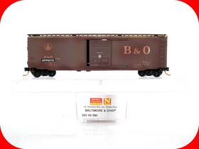 03144390 Micro-trains Line Mtl N Scale Baltimore And Ohio Weathered 50ft Box Car #299202 -