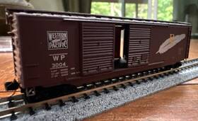 03400340 Micro-trains Line Mtl N Scale Rtr #03400340 50 Dd Box Car Western Pacific 3004 Nib Ny