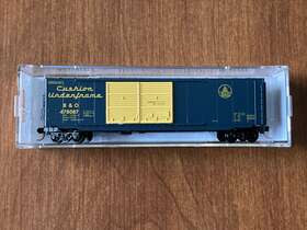 03700140 Micro-trains Line Mtl N B&o Baltimore And Ohio 50ft Standard Box Car Double Door